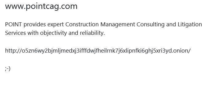 Point Construction Advisory Group成为Kraken勒索软件的受害者-xLab 威胁情报