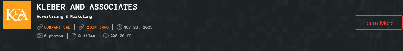 Kleber&Associates成为Qilin勒索软件的受害者-xLab 威胁情报