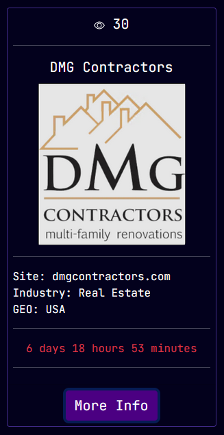 DMG Contractors成为Sarcoma勒索软件的受害者-xLab 威胁情报