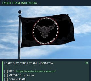 Centurion科技管理大学（CUTM）涉嫌数据泄露-xLab 威胁情报