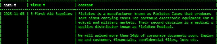 电子急救用品成为Akira勒索软件的受害者-xLab 威胁情报