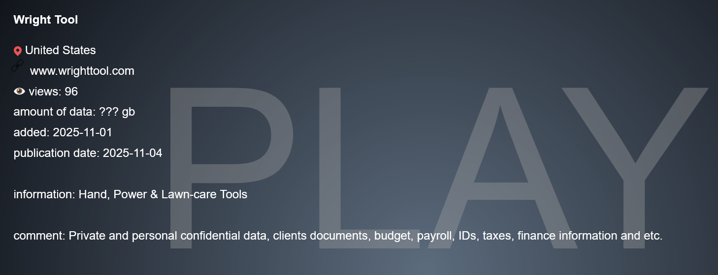 莱特工具成为PLAY勒索软件的受害者-xLab 威胁情报