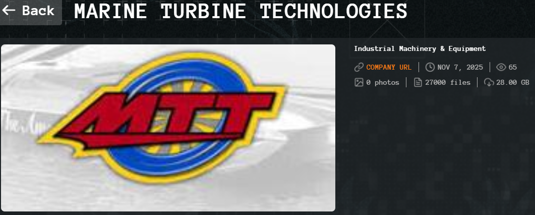 船用涡轮机技术公司成为Qilin勒索软件的受害者-xLab 威胁情报