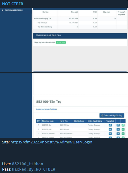 越南邮政涉嫌泄露admin凭证-xLab 威胁情报