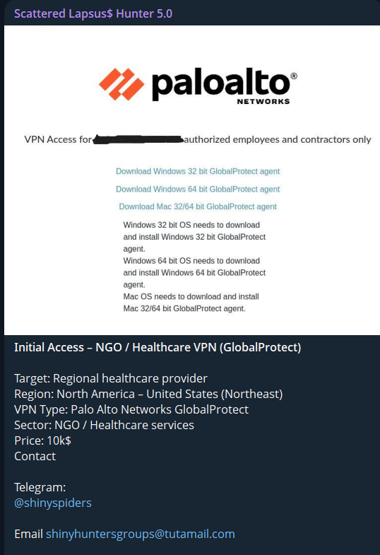 据称获得了地区医疗保健提供商的服务-xLab 威胁情报