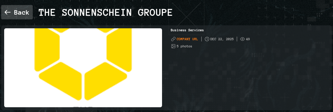 Sonnenschein Groupe将victim交给Qilin勒索软件-xLab 威胁情报