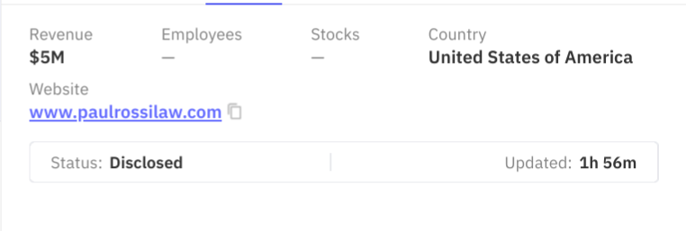 Paul Rossi律师事务所涉嫌数据外泄-xLab 威胁情报