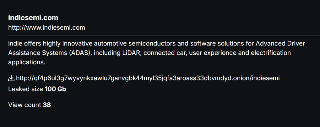 indie.inc成为CHAOS勒索软件的受害者-xLab 威胁情报