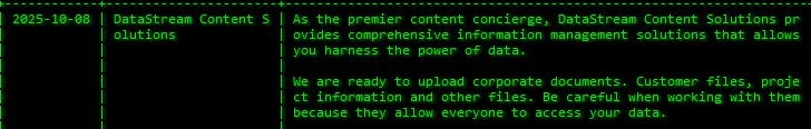 DataStream Content Solutions成为akira勒索软件的受害者-xLab 威胁情报