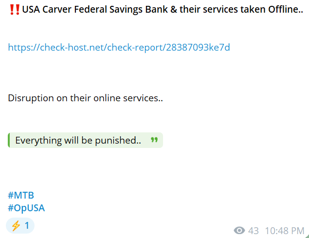 Mysterious Team Bangladesh瞄准卡弗Federal储蓄银行网站-xLab 威胁情报