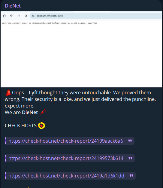 DieNet瞄准Lyft网站-xLab 威胁情报