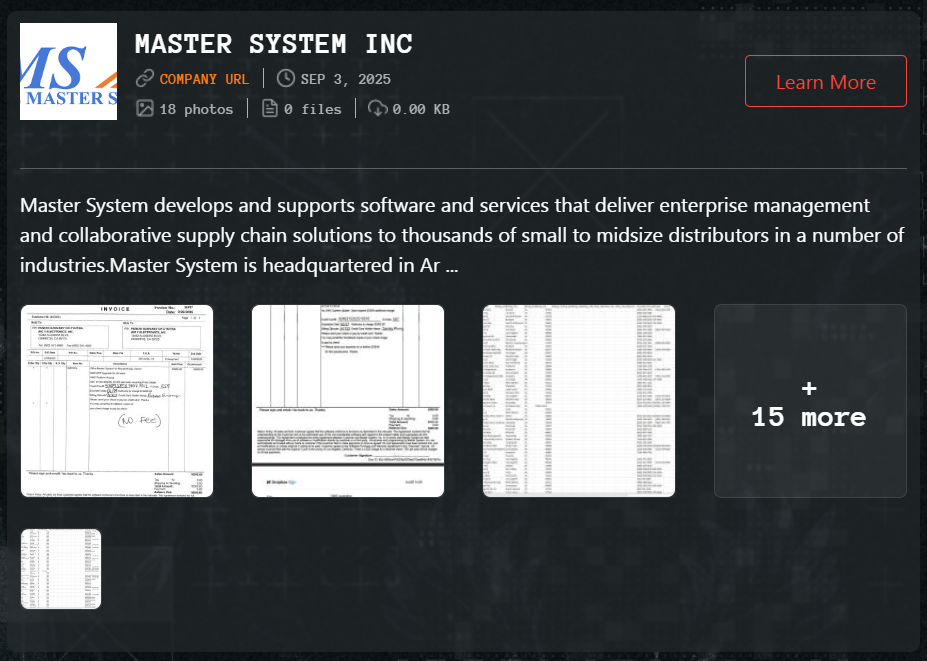 INC.System大师成为Qilin勒索软件的受害者-xLab 威胁情报