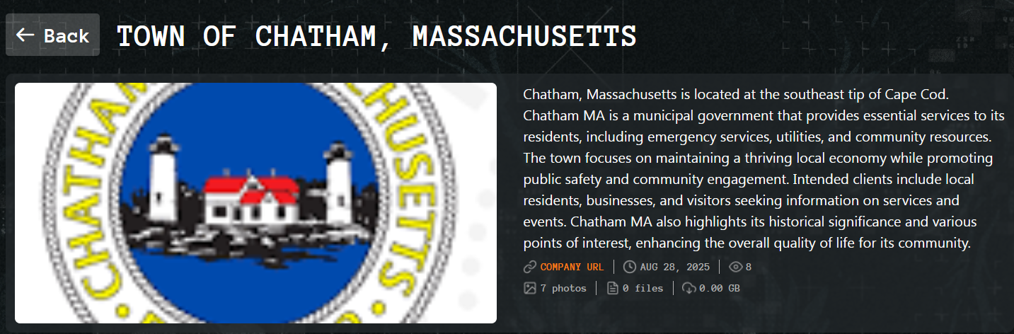 马萨诸塞查塔姆镇成为Qilin勒索软件的受害者-xLab 威胁情报