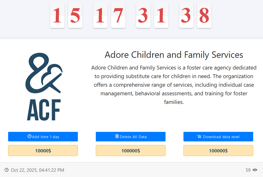Adore Children&Family Services成为MEDUSA勒索软件的受害者-xLab 威胁情报
