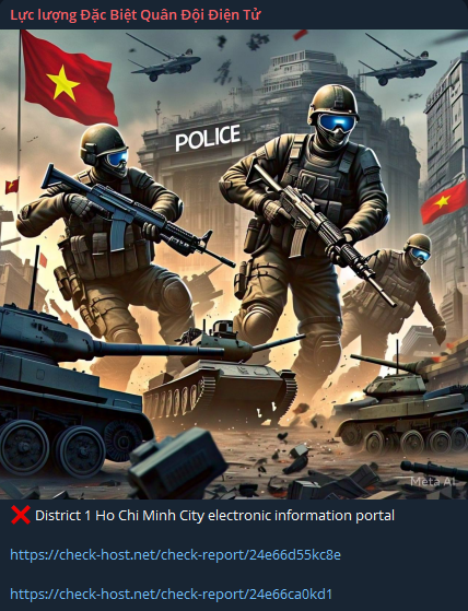 Electronic Army Special Forces瞄准第一区人民委员会网站-xLab 威胁情报