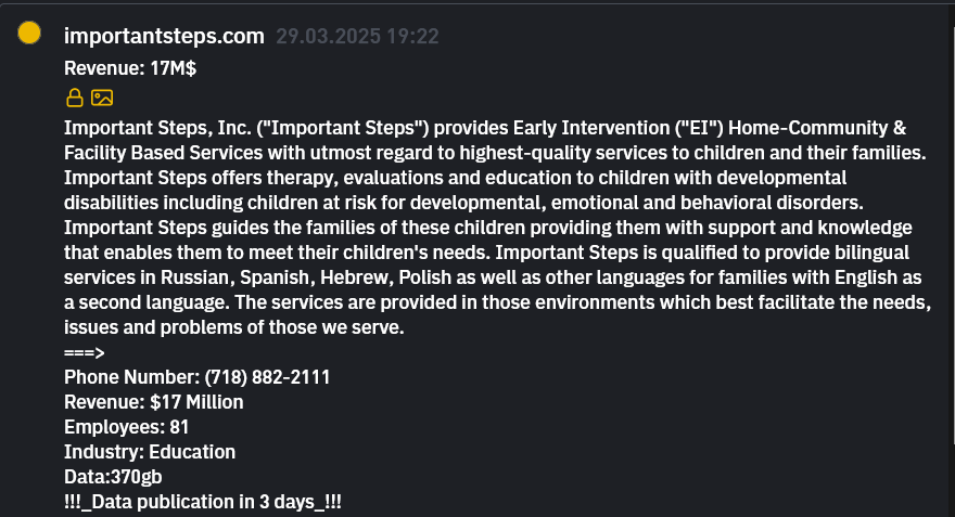 重要步骤，INC.成为INC RANSOM勒索软件的受害者-xLab 威胁情报