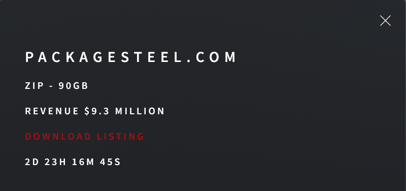 Package Steel Systems,Inc成为SAFEPAY勒索软件的受害者-xLab 威胁情报