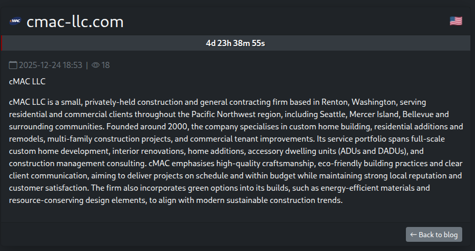 CMAC LLC victim落入SAFEPAY勒索软件手中-xLab 威胁情报