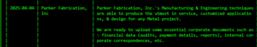 Parker制造成为Akira勒索软件的受害者-xLab 威胁情报