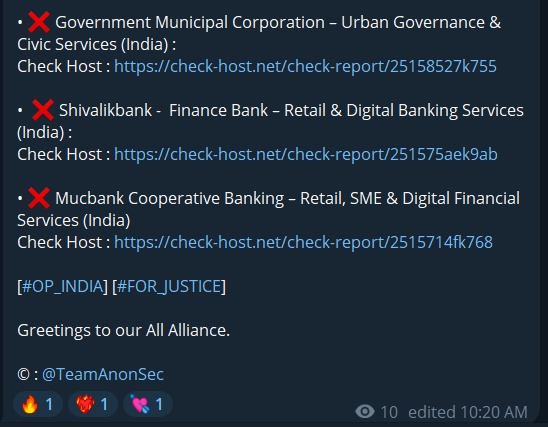 AnonSec瞄准布巴内斯瓦尔市政公司网站-xLab 威胁情报