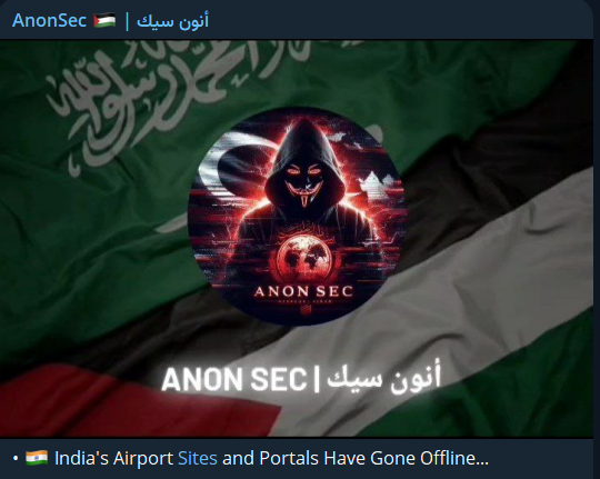 AnonSec针对GMR海得拉巴国际机场网站-xLab 威胁情报