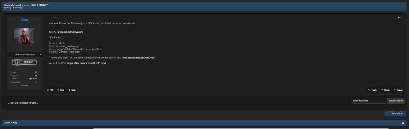 Sagnik Books涉嫌数据外泄-xLab 威胁情报