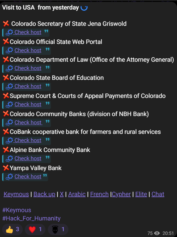 Keymous+攻击科罗拉多总检察长办公室网站-xLab 威胁情报