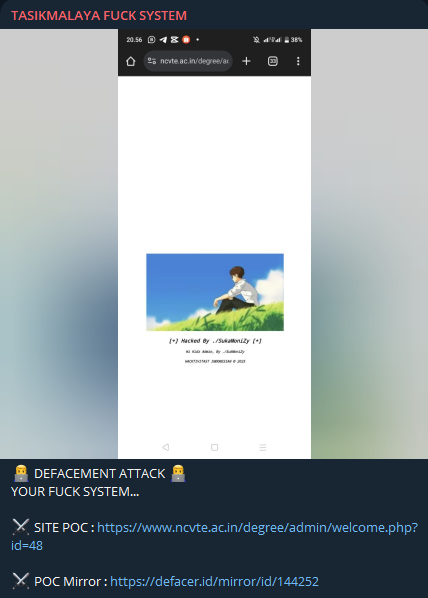 打横操SYSTEM瞄准国家职业技术教育中心网站-xLab 威胁情报