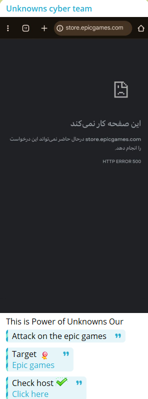 未知cyber团队瞄准Epic Games Store网站-xLab 威胁情报