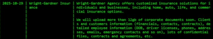 莱特加德纳Insurance成为Akira勒索软件的受害者-xLab 威胁情报