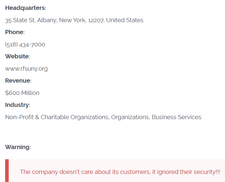 纽约州立大学研究基金会成为CL0P勒索软件的受害者-xLab 威胁情报