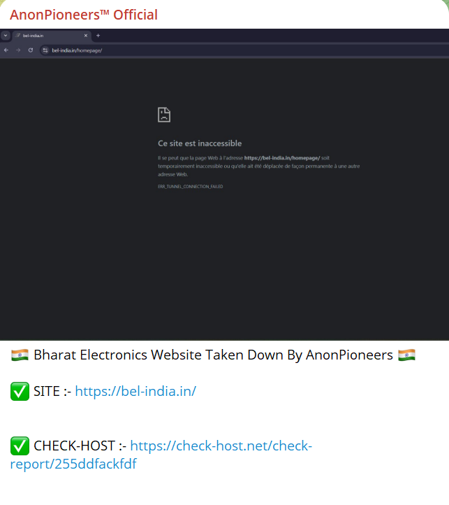 AnonPioneers瞄准巴拉特电子有限公司网站-xLab 威胁情报