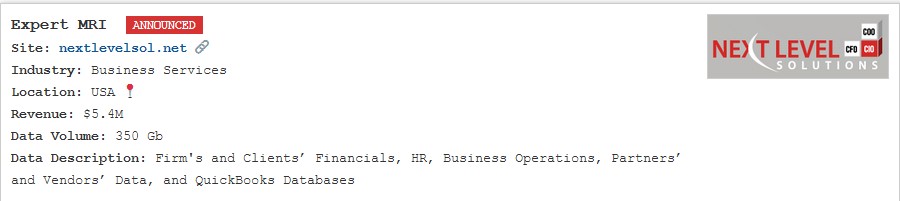 Next Level Solutions成为PEAR勒索软件的受害者-xLab 威胁情报