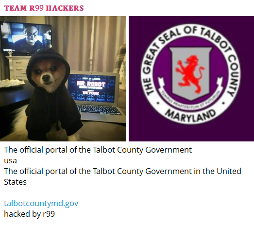 Alleged data breach of Talbot County Government-xLab 威胁情报