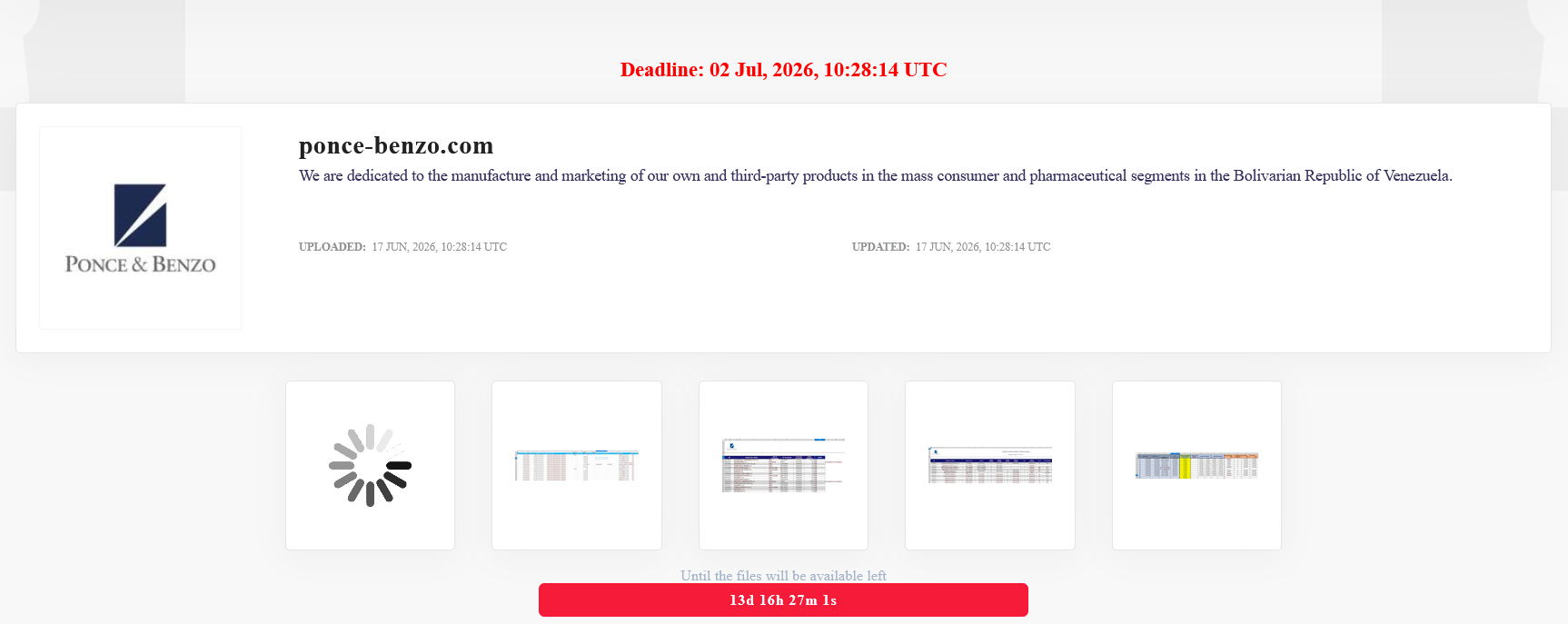 Ponce & Benzo falls victim to LOCKBIT 5.0 Ransomware-xLab 威胁情报
