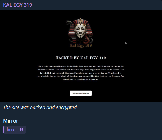 KAL EGY 319瞄准Sri Udhaya Anitha Crackers网站-xLab 威胁情报