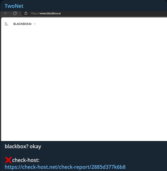 TwoNet瞄准Blackbox AI网站-xLab 威胁情报
