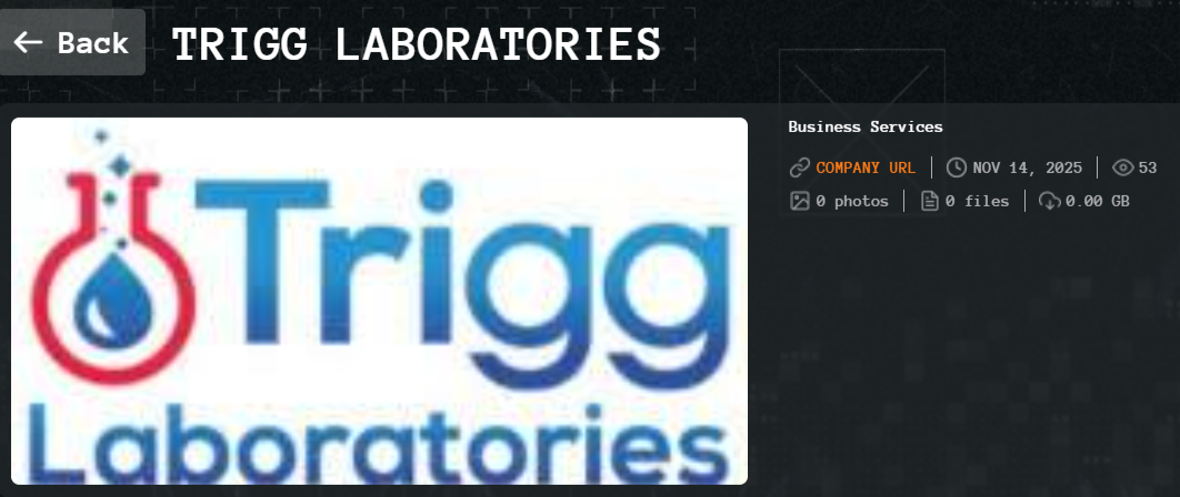 Trigg Labs成为Qilin勒索软件的受害者-xLab 威胁情报