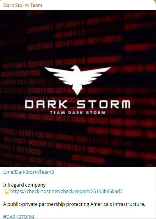 Dark Storm Team瞄准InfraGard网站-xLab 威胁情报