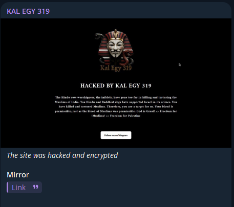 KAL EGY 319瞄准巴哈万机构网站-xLab 威胁情报