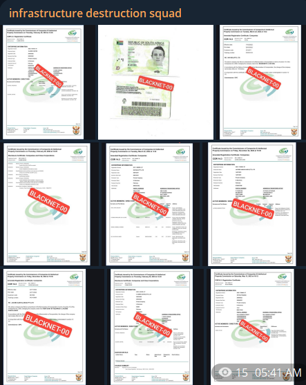 South Africa's Companies and Intellectual Property Commission falls victim to blacknet-00 Ransomware-xLab 威胁情报