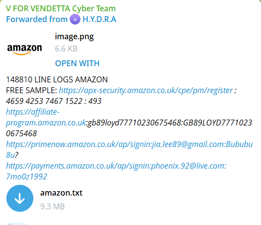 Alleged access to Amazon-xLab 威胁情报
