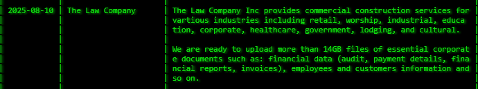 Inc.律师事务所成为Akira勒索软件的受害者-xLab 威胁情报