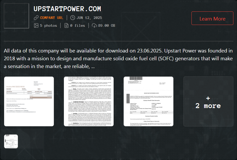 新贵Power成为Qilin勒索软件的受害者-xLab 威胁情报