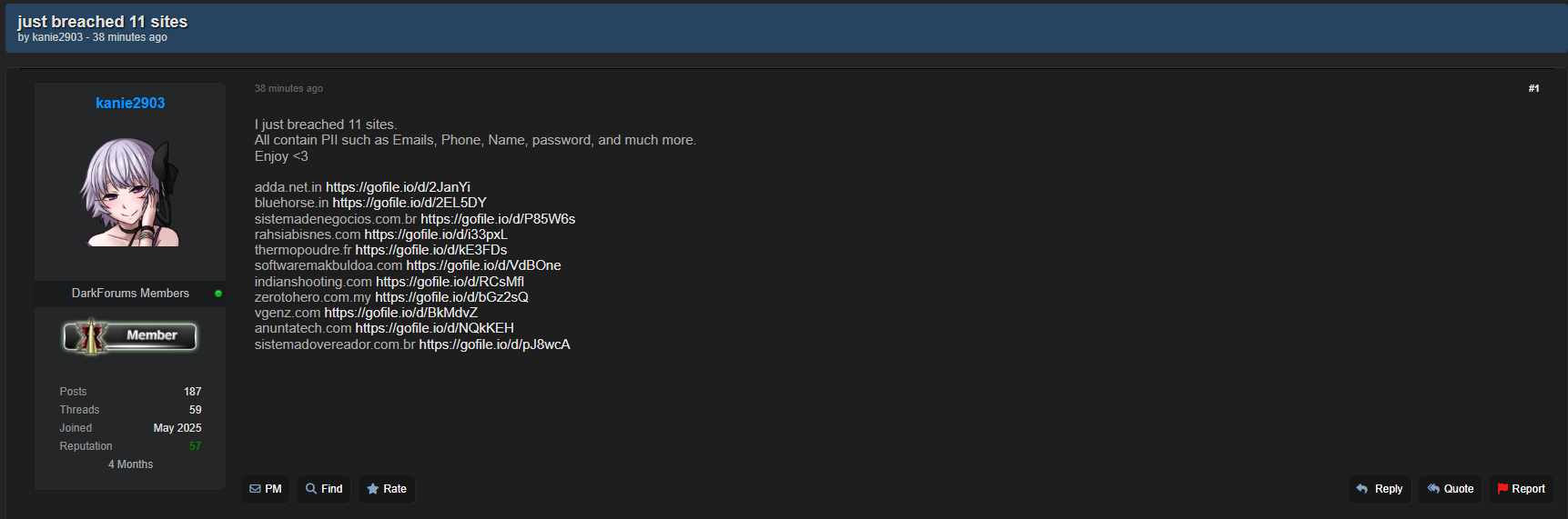 Anunta涉嫌数据外泄-xLab 威胁情报