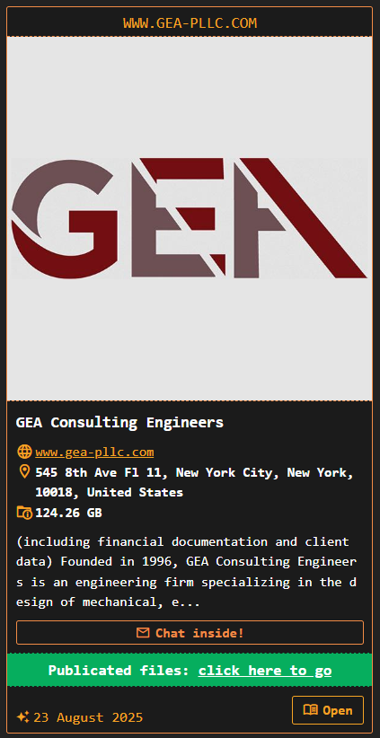 GEA咨询工程师成为DragonForce勒索软件的受害者-xLab 威胁情报