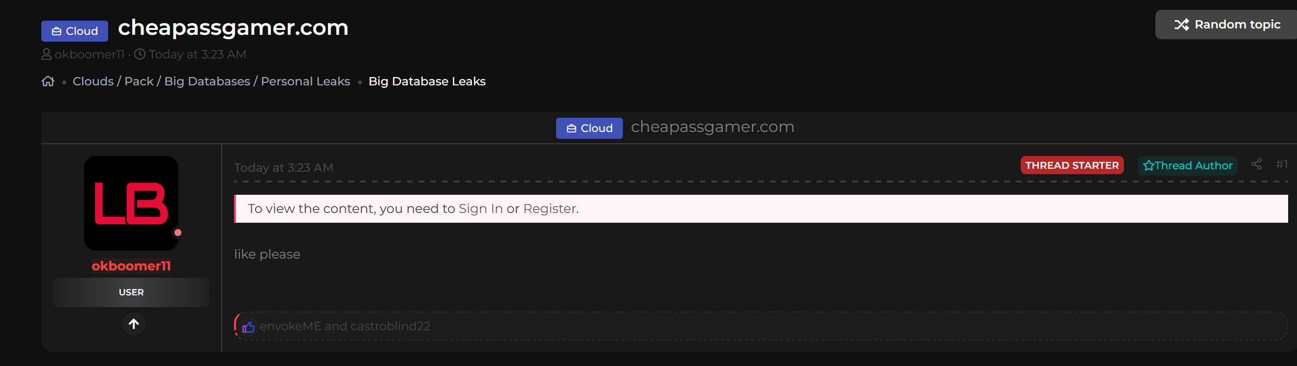 涉嫌数据外泄廉价游戏玩家(CAG)-xLab 威胁情报