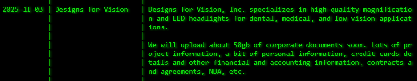 Vision的设计,Inc.成为akira勒索软件的受害者-xLab 威胁情报