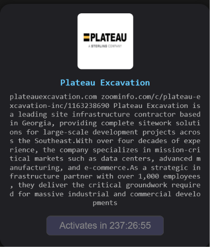 Plateau Excavation Inc falls victim to The Gentlemen ransomware-xLab 威胁情报