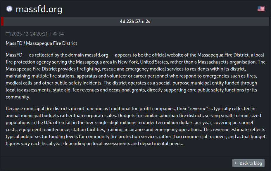 马萨波夸Fire部门对SAFEPAY勒索软件实施victim-xLab 威胁情报